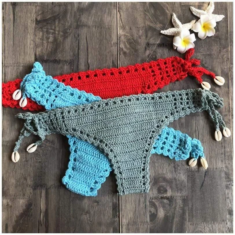 Dylla Crochet Bikini Bottom - Glova