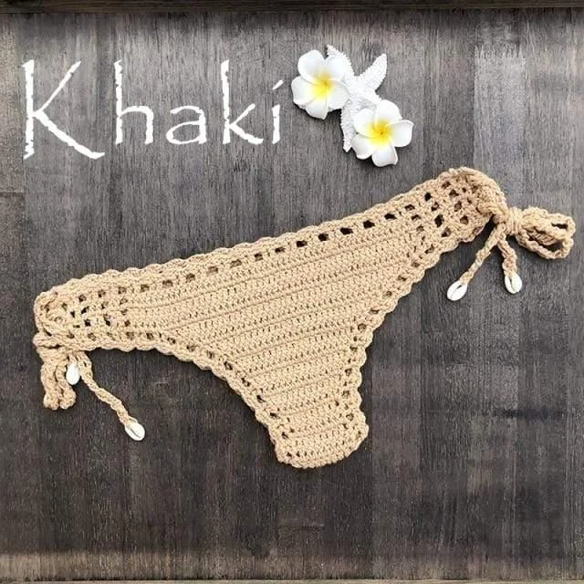 Dylla Crochet Bikini Bottom - Glova