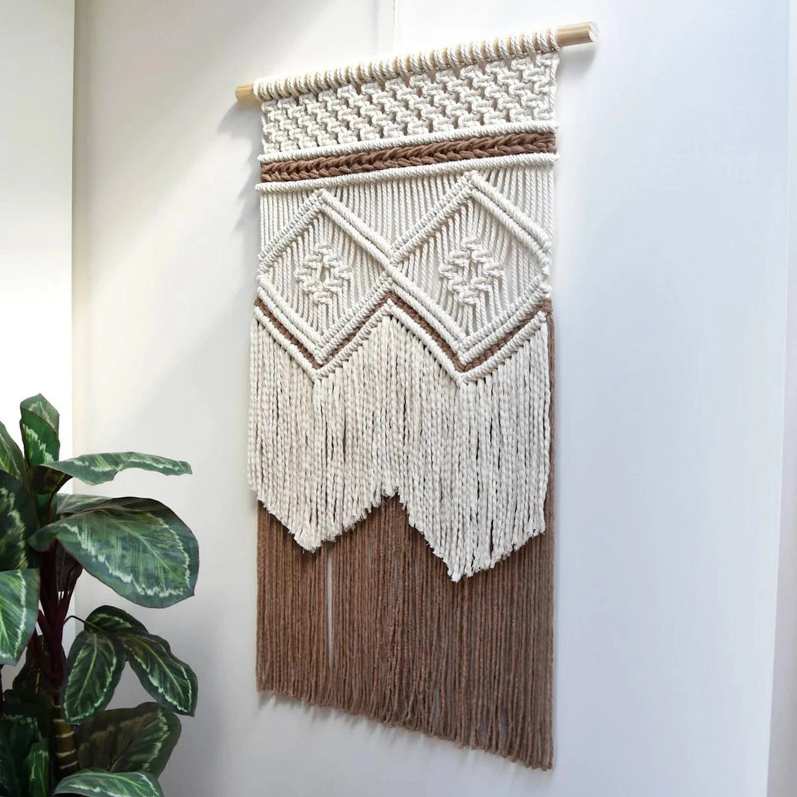 Earth Vibes Wall Hanging Macrame - Glova