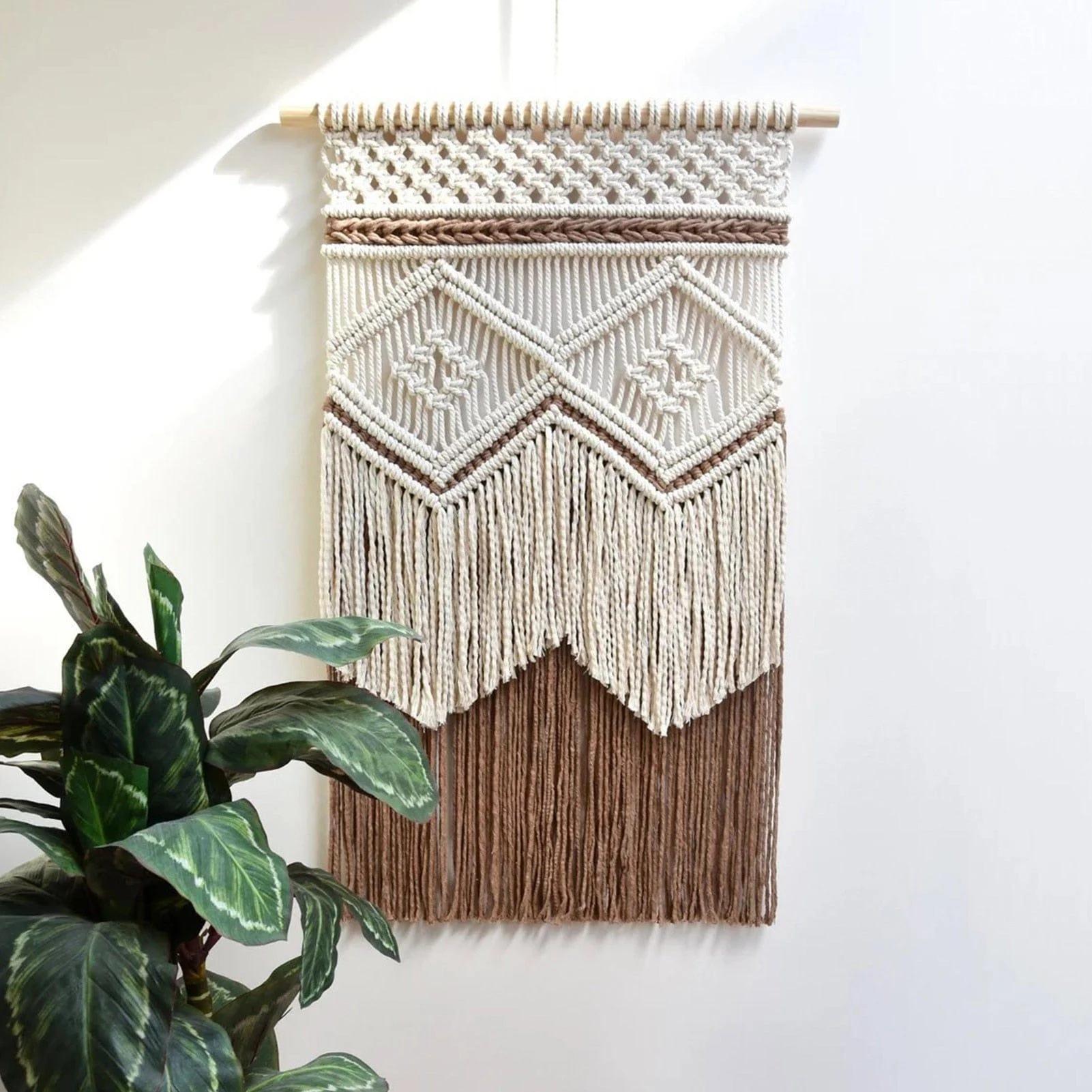 Earth Vibes Wall Hanging Macrame - Glova