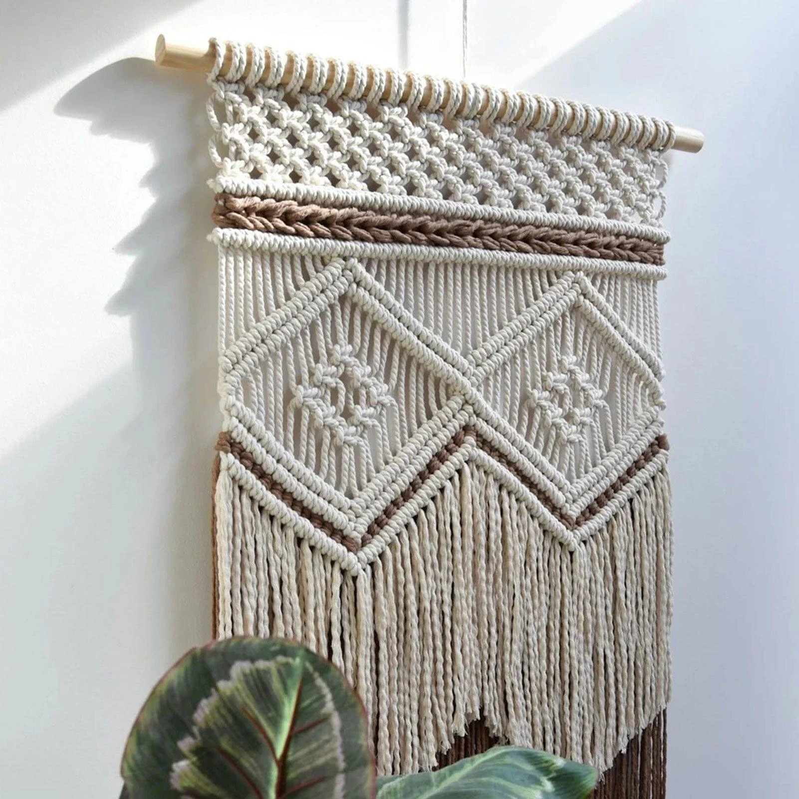 Earth Vibes Wall Hanging Macrame - Glova