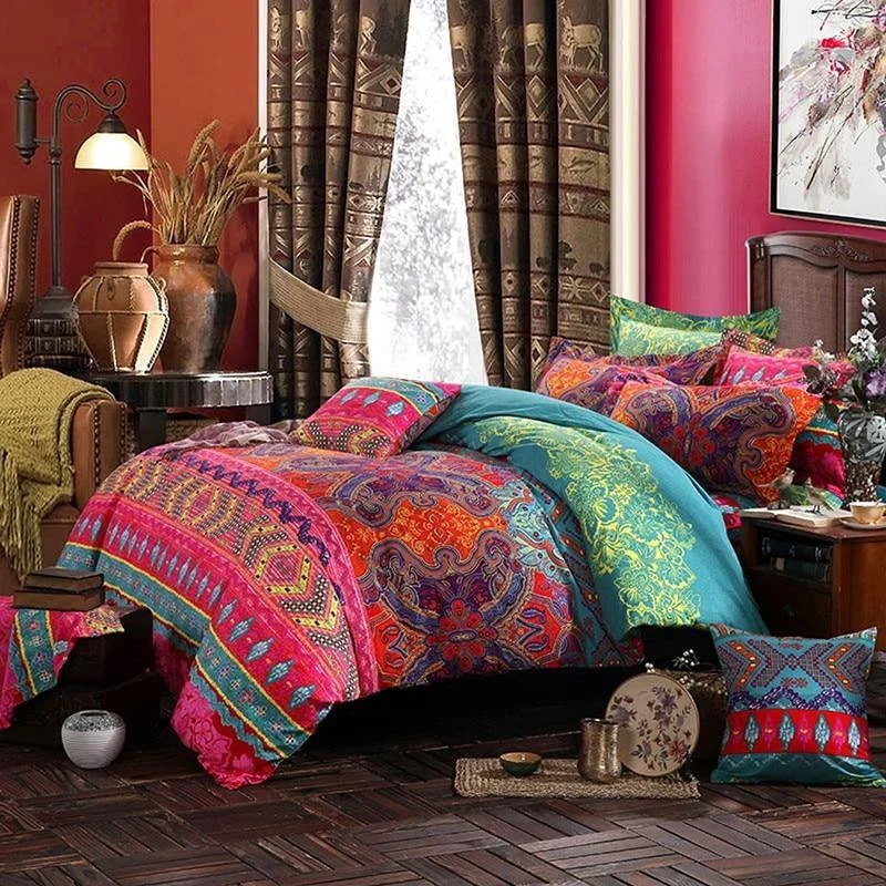 Eclectic Duvet Cover And Pillowcases - Glova