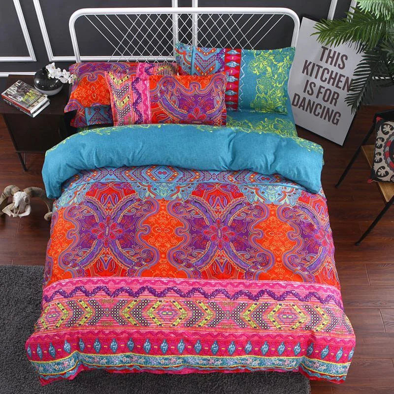 Eclectic Duvet Cover And Pillowcases - Glova