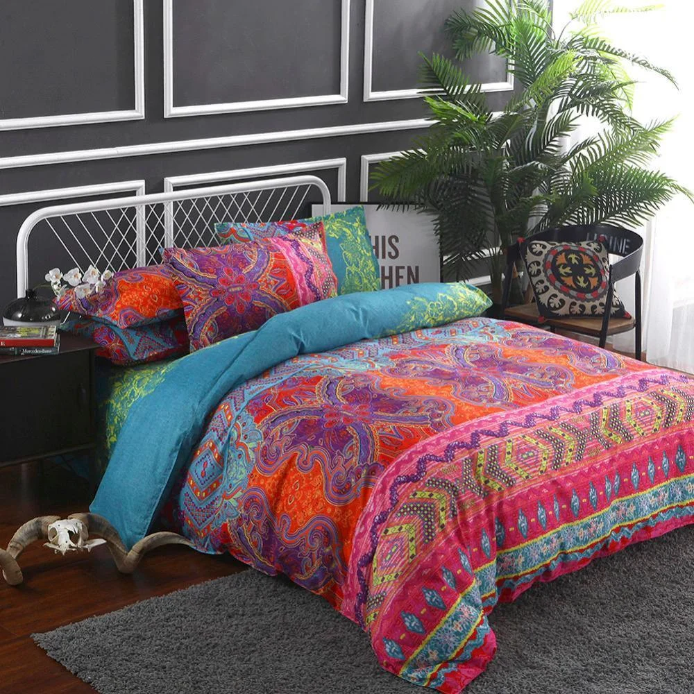 Eclectic Duvet Cover And Pillowcases - Glova