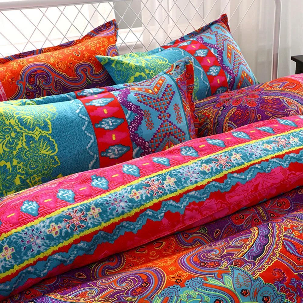 Eclectic Duvet Cover And Pillowcases - Glova