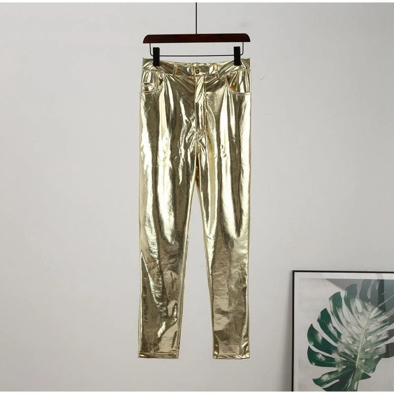 Edina Colorful Metallic Disco Pants - 7 Colors - Glova