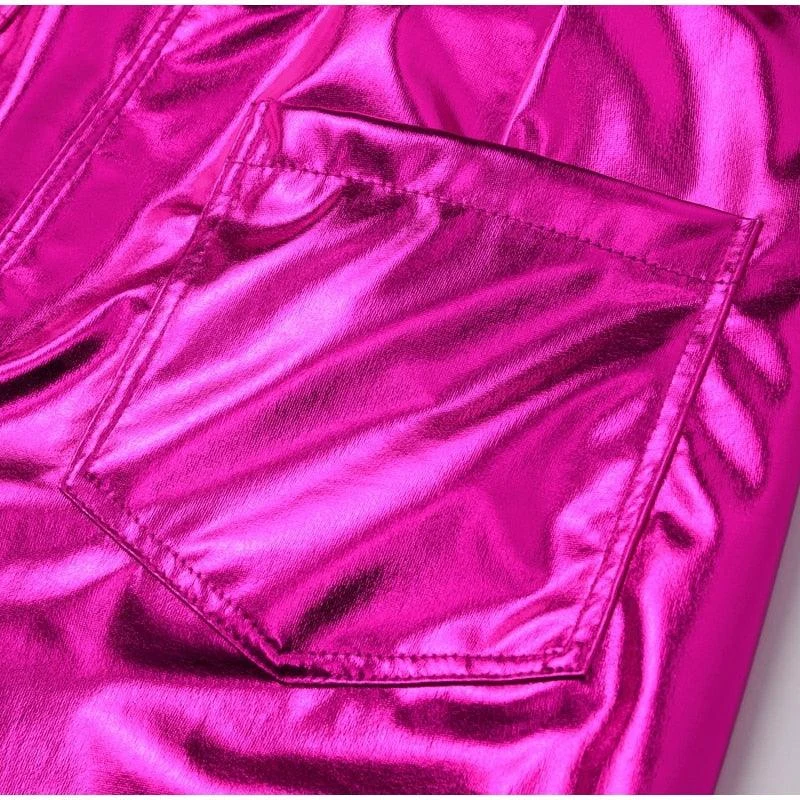 Edina Colorful Metallic Disco Pants - 7 Colors - Glova