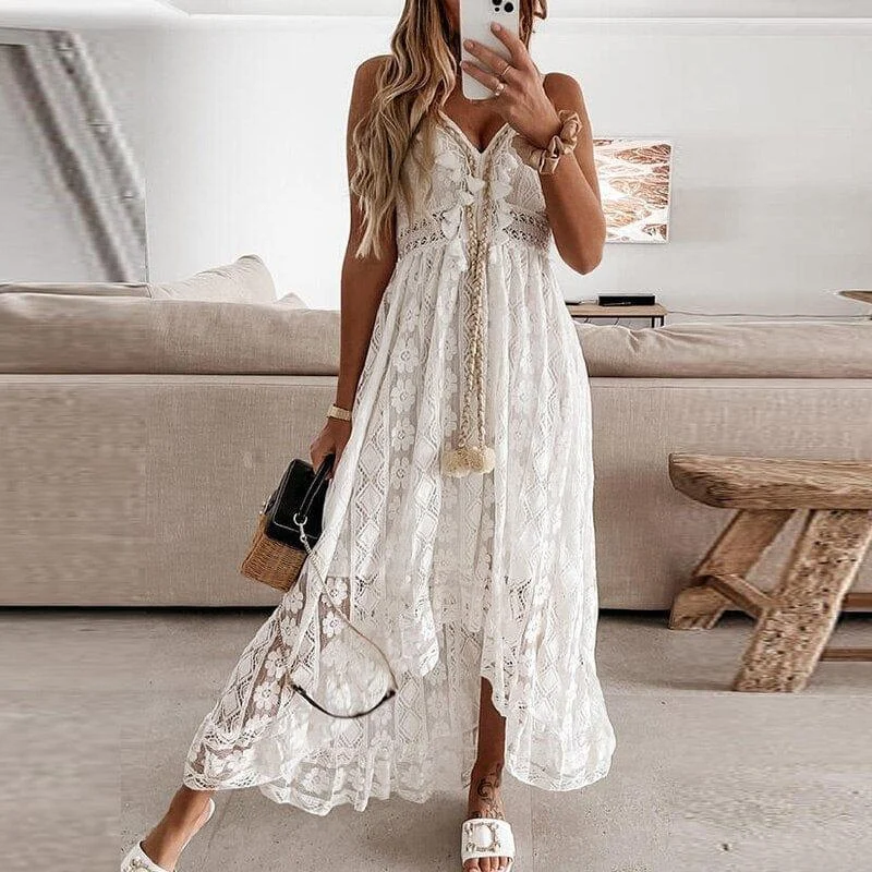 Eileen Boho Maxi Dress - Glova