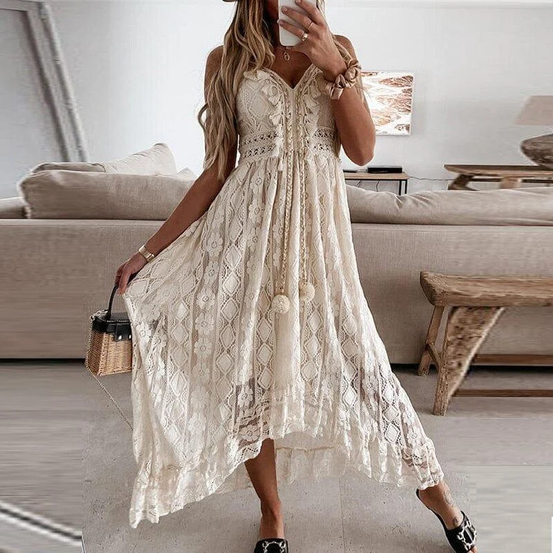 Eileen Boho Maxi Dress - Glova