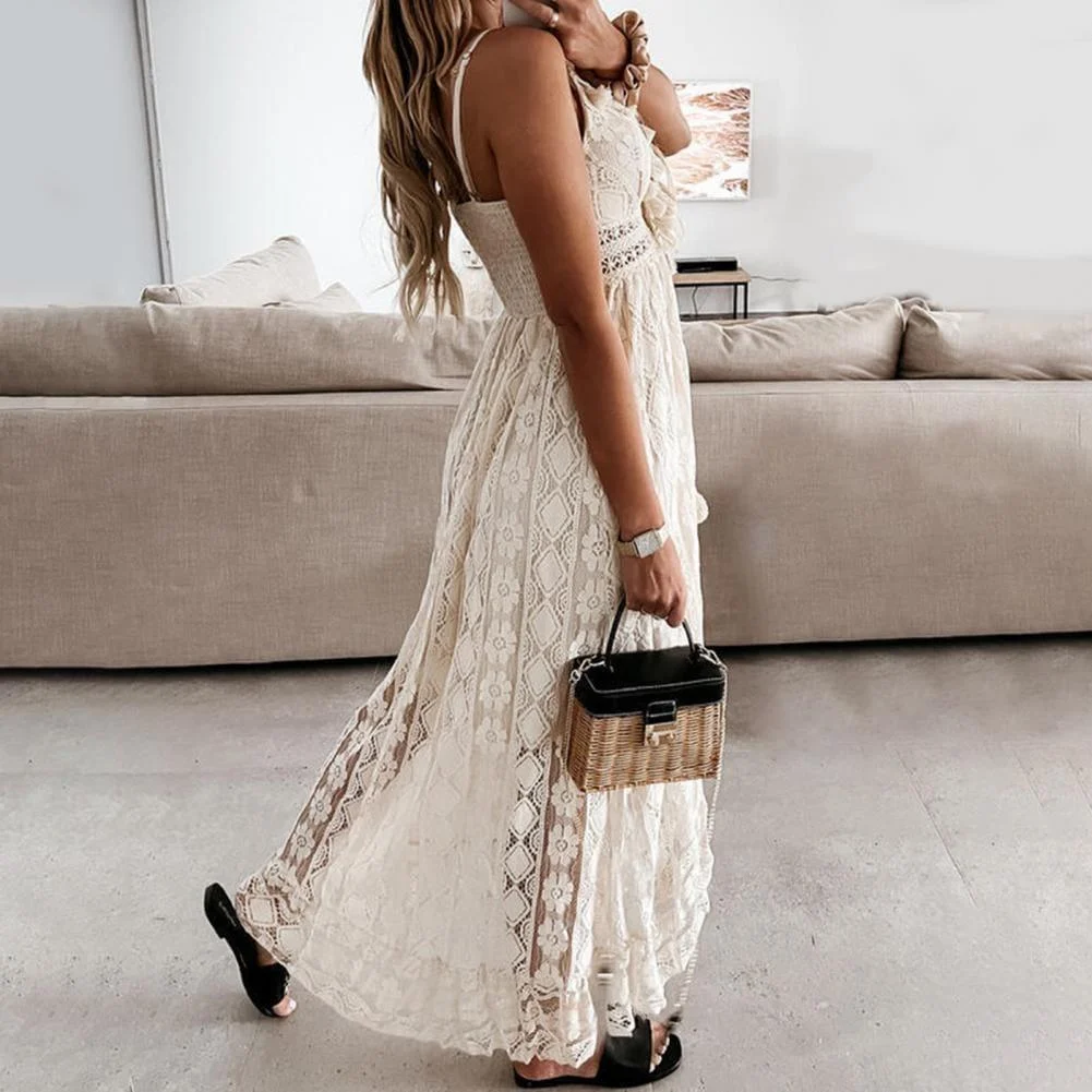 Eileen Boho Maxi Dress - Glova