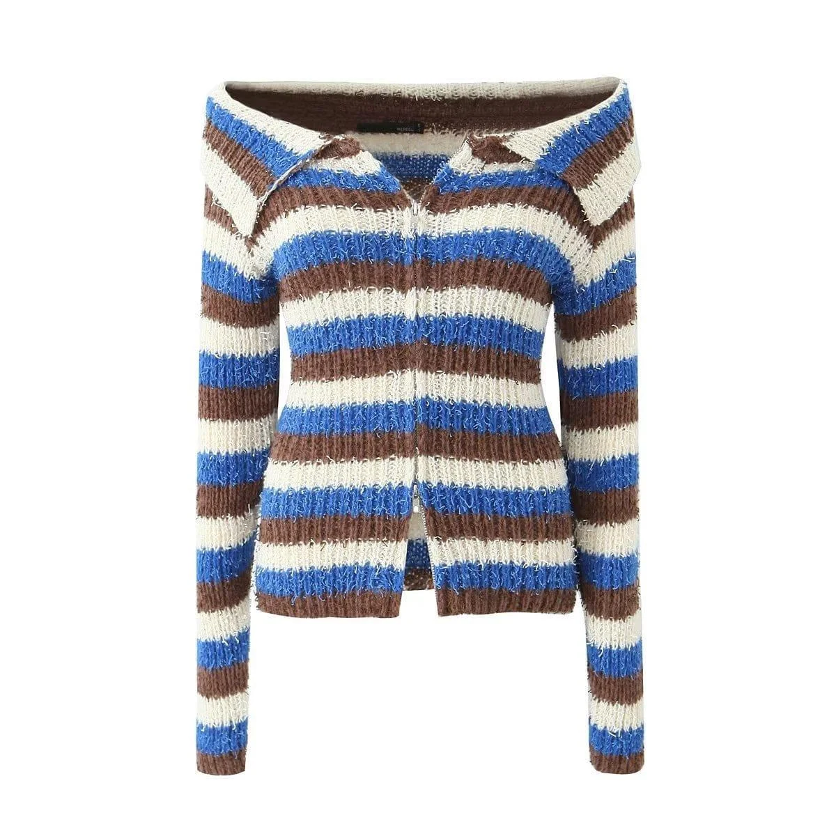 Eirene Striped Cardigan - Glova