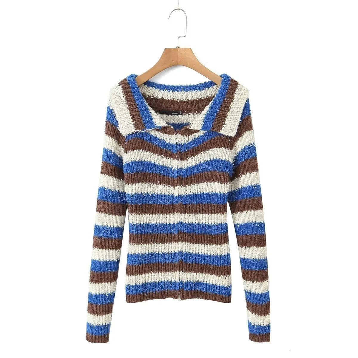 Eirene Striped Cardigan - Glova