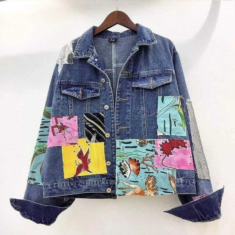 Eisley Patch Denim Jacket - Glova