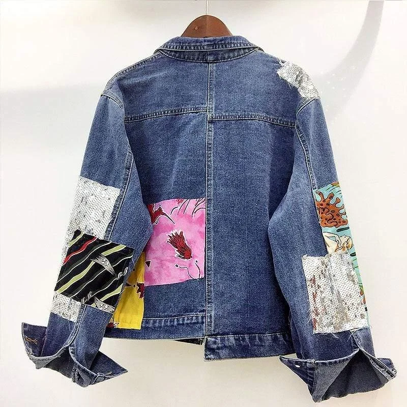 Eisley Patch Denim Jacket - Glova