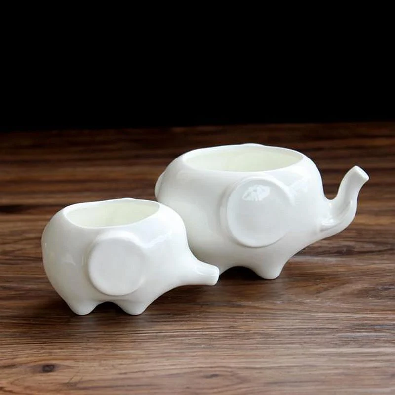 Elephant Plant Pot Set 2pcs - Glova