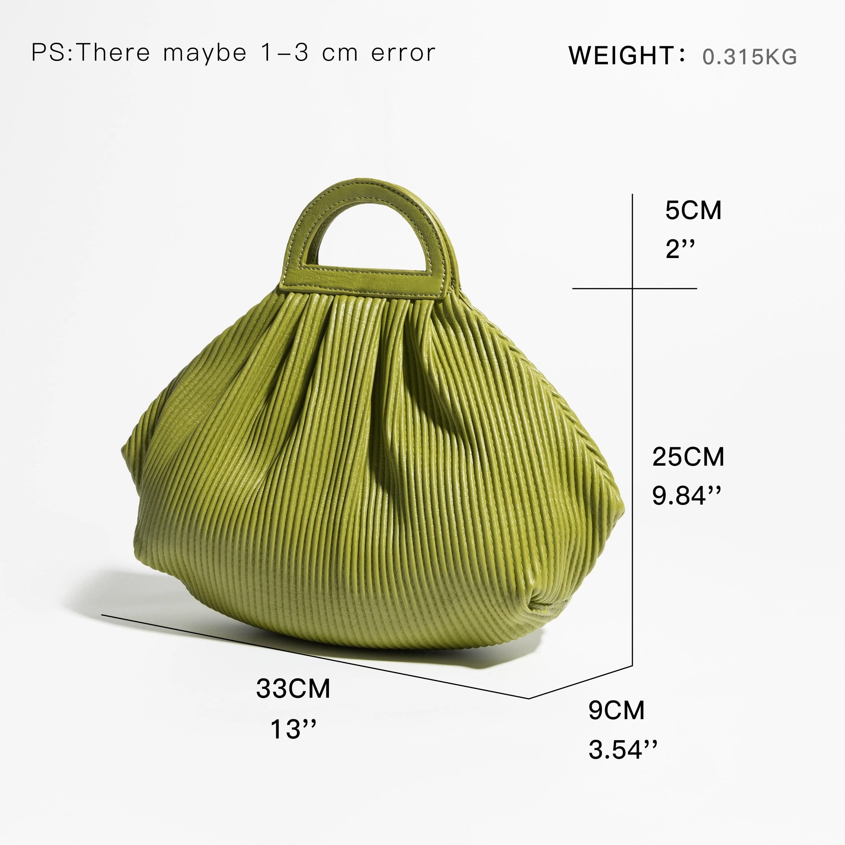 Eliza Pleated Dumpling Bag - 6 Colors - Glova