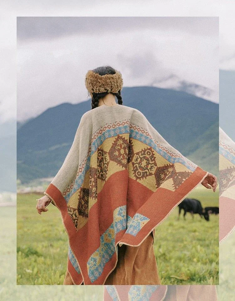 Eloise Boho Poncho - Glova