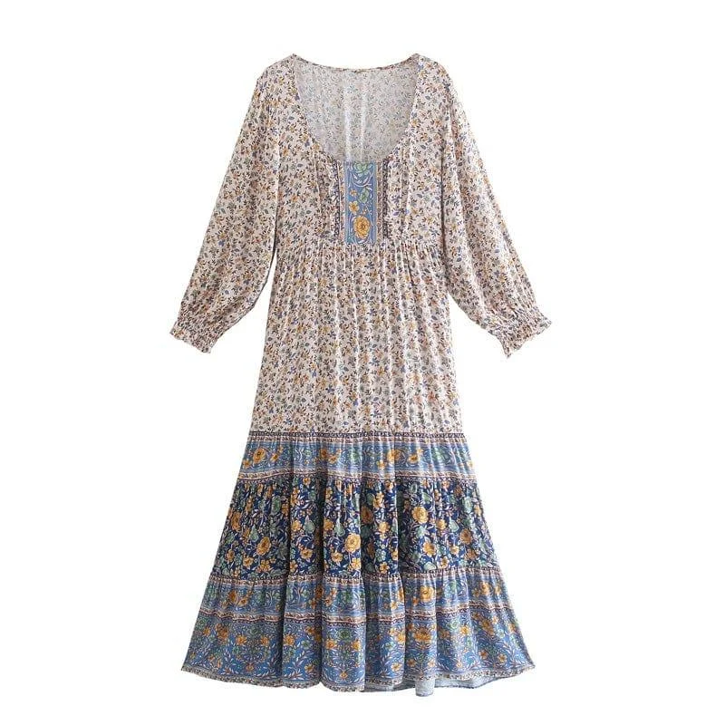 Elyse Boho Maxi Dress - Glova