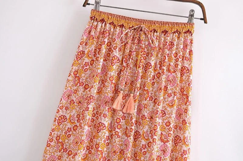 Ember Boho Maxi Skirt - Glova