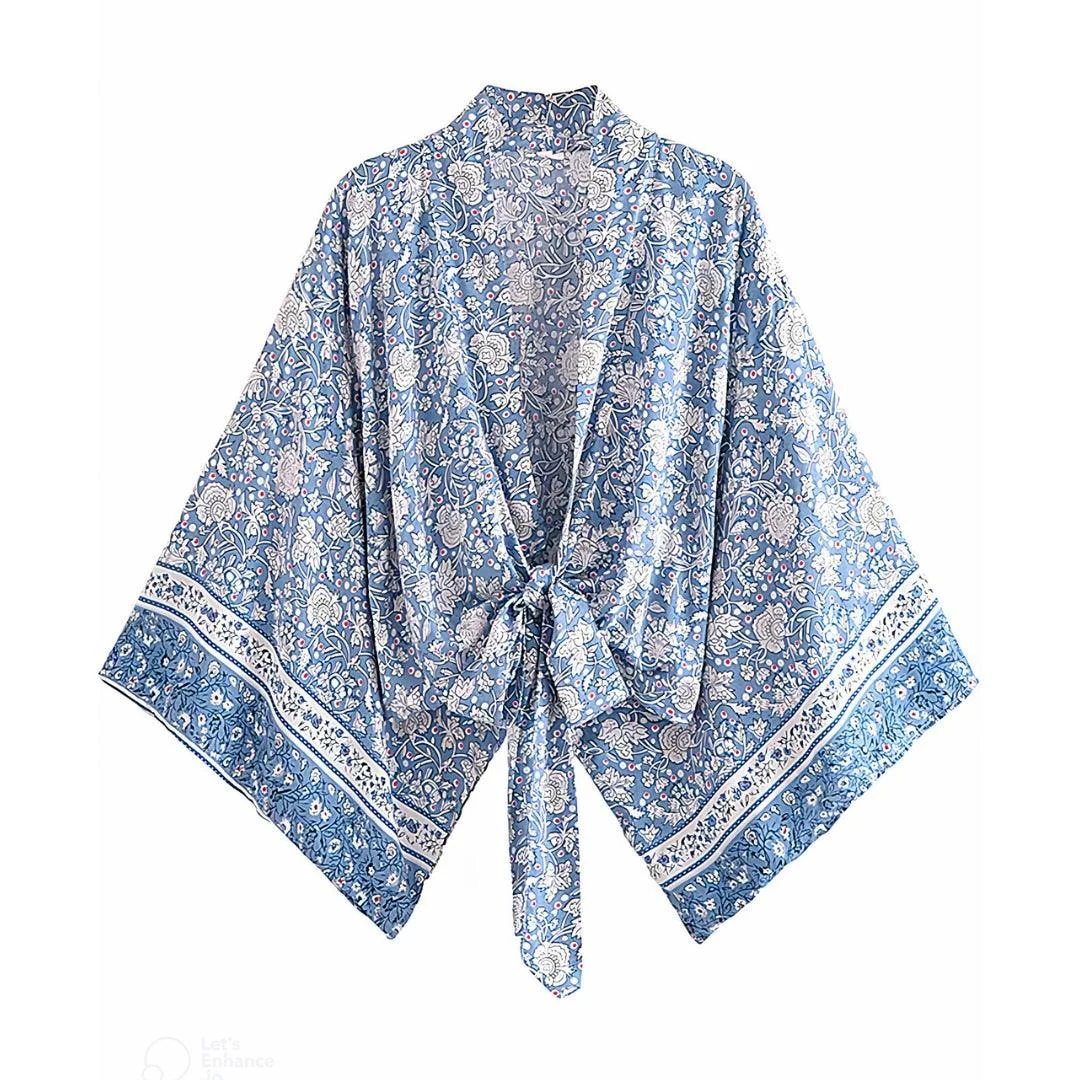 Ember Cropped Kimono - Glova