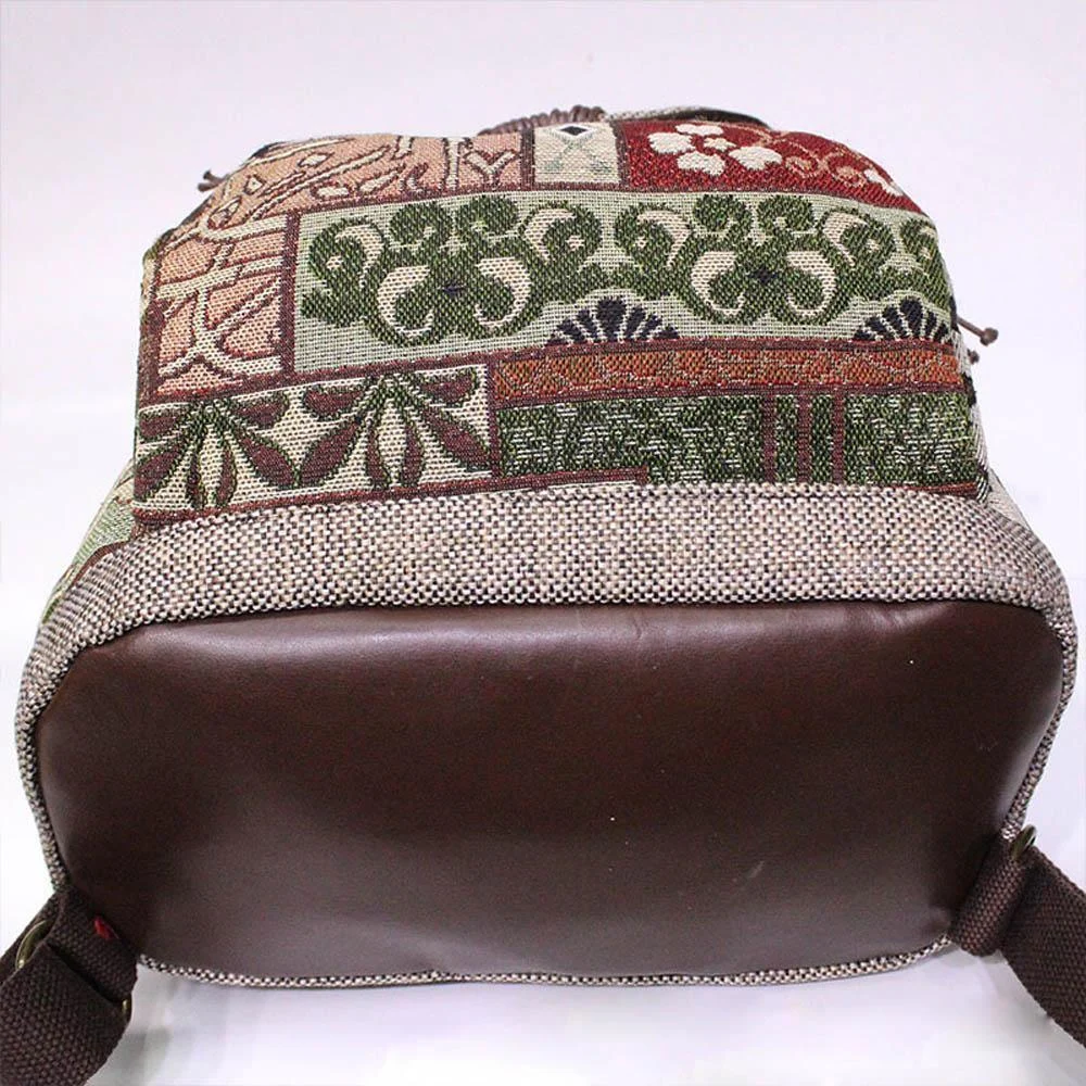 Embroidered Tribal Backpack - Glova