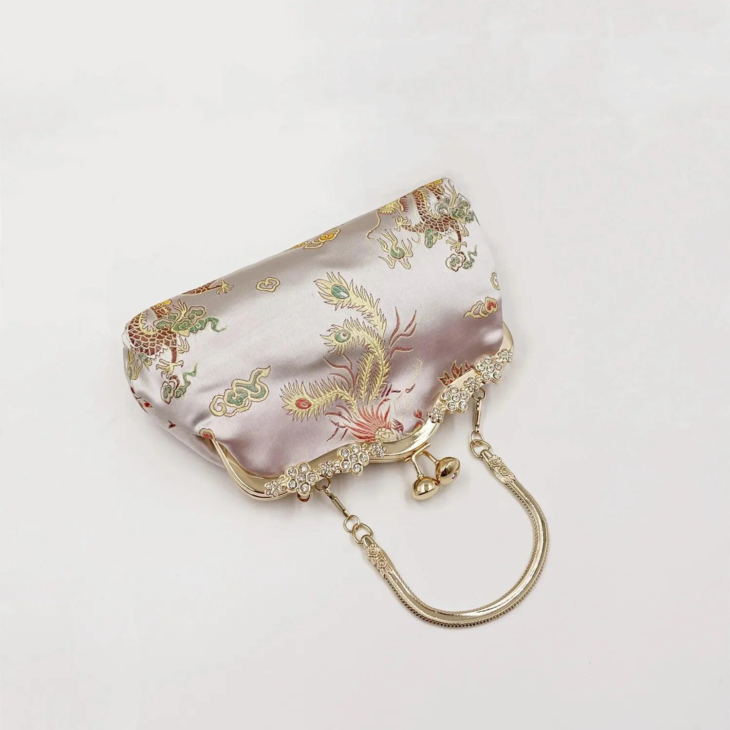 Embroidery Print Clutches Wedding Banquet Women Handbags - Glova