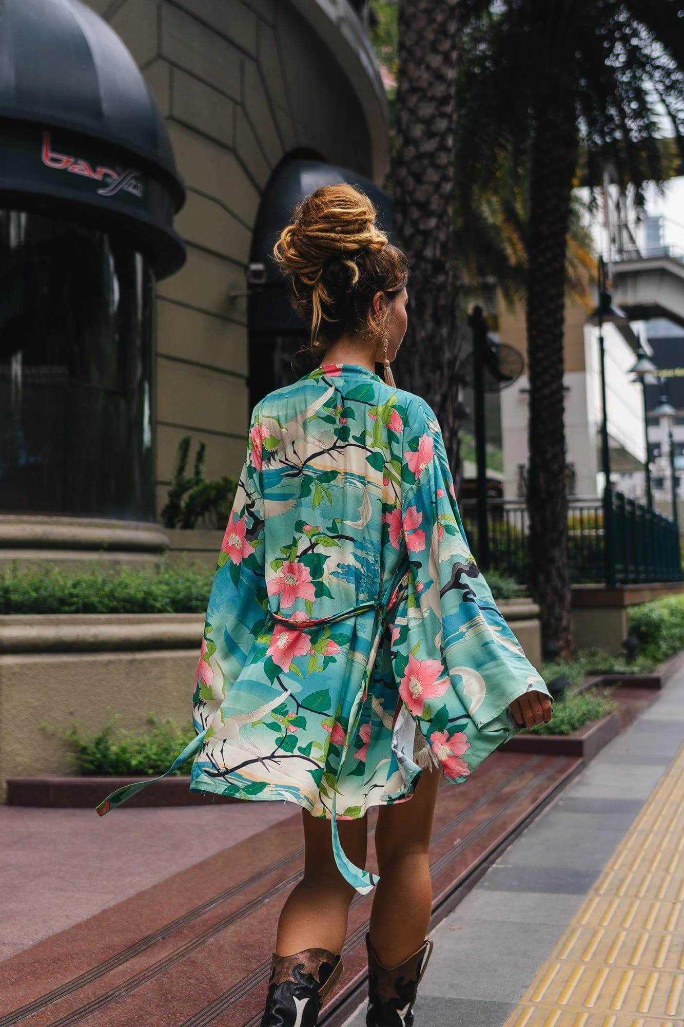 Emerald Floral Kimono - Glova