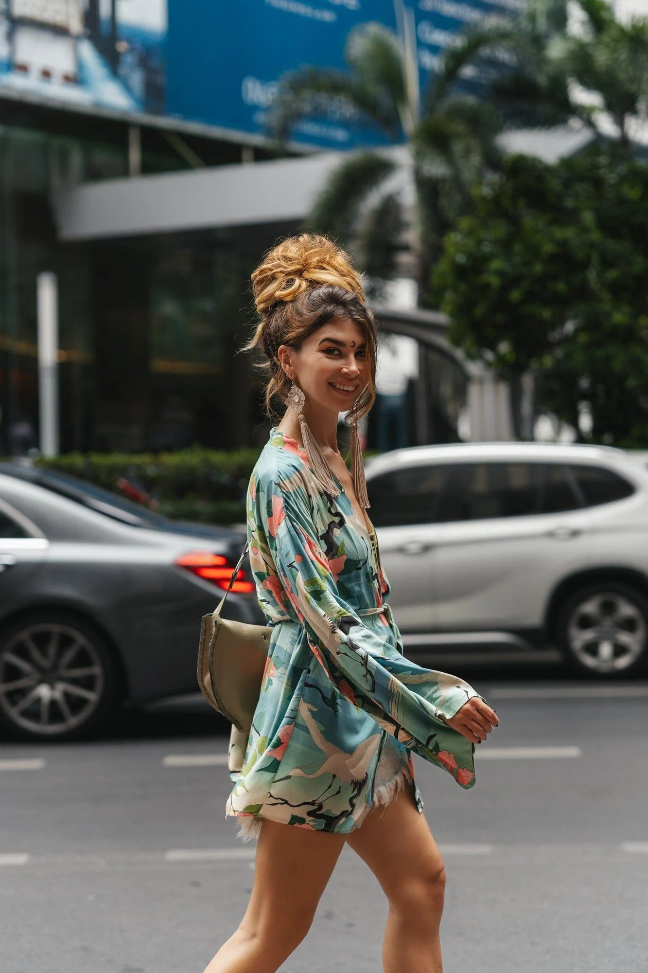 Emerald Floral Kimono - Glova