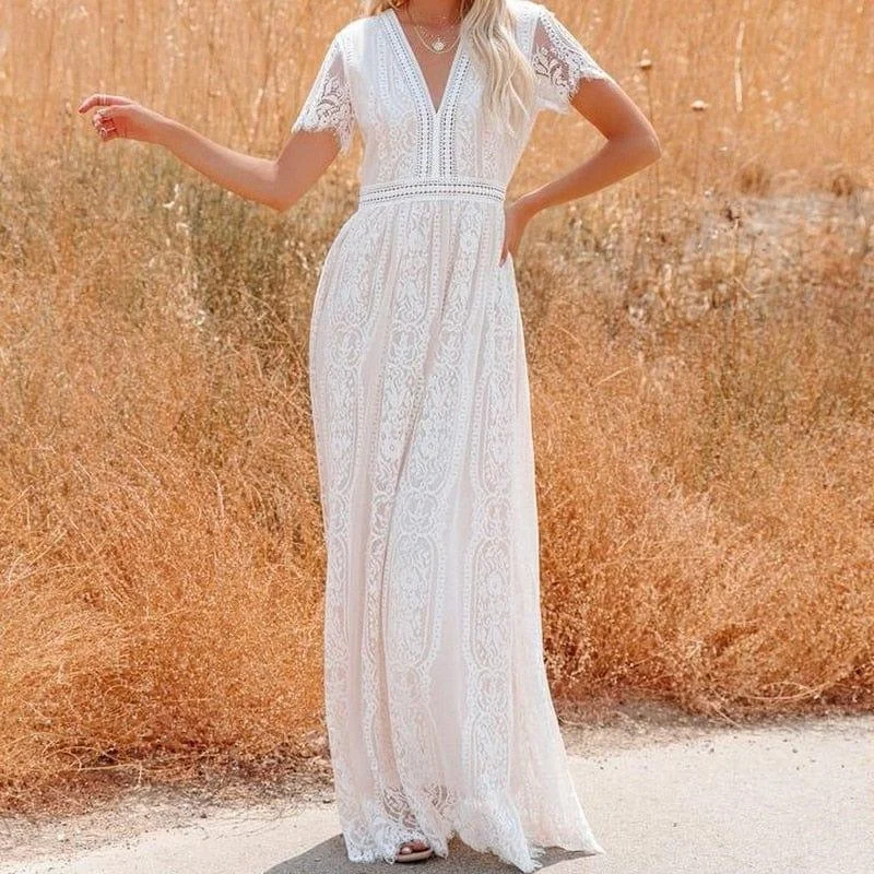 Emersyn Boho Maxi Dress - Glova