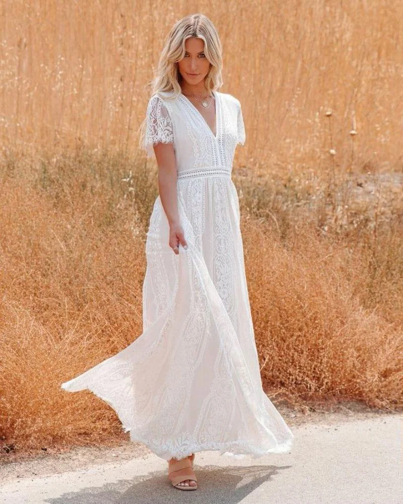 Emersyn Boho Maxi Dress - Glova