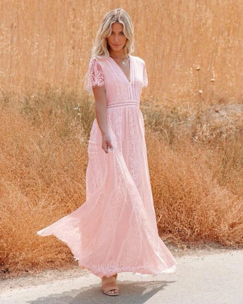 Emersyn Boho Maxi Dress - Glova