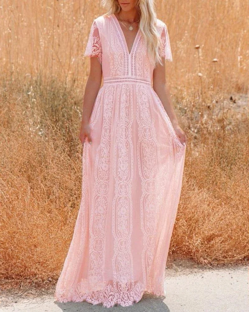 Emersyn Boho Maxi Dress - Glova