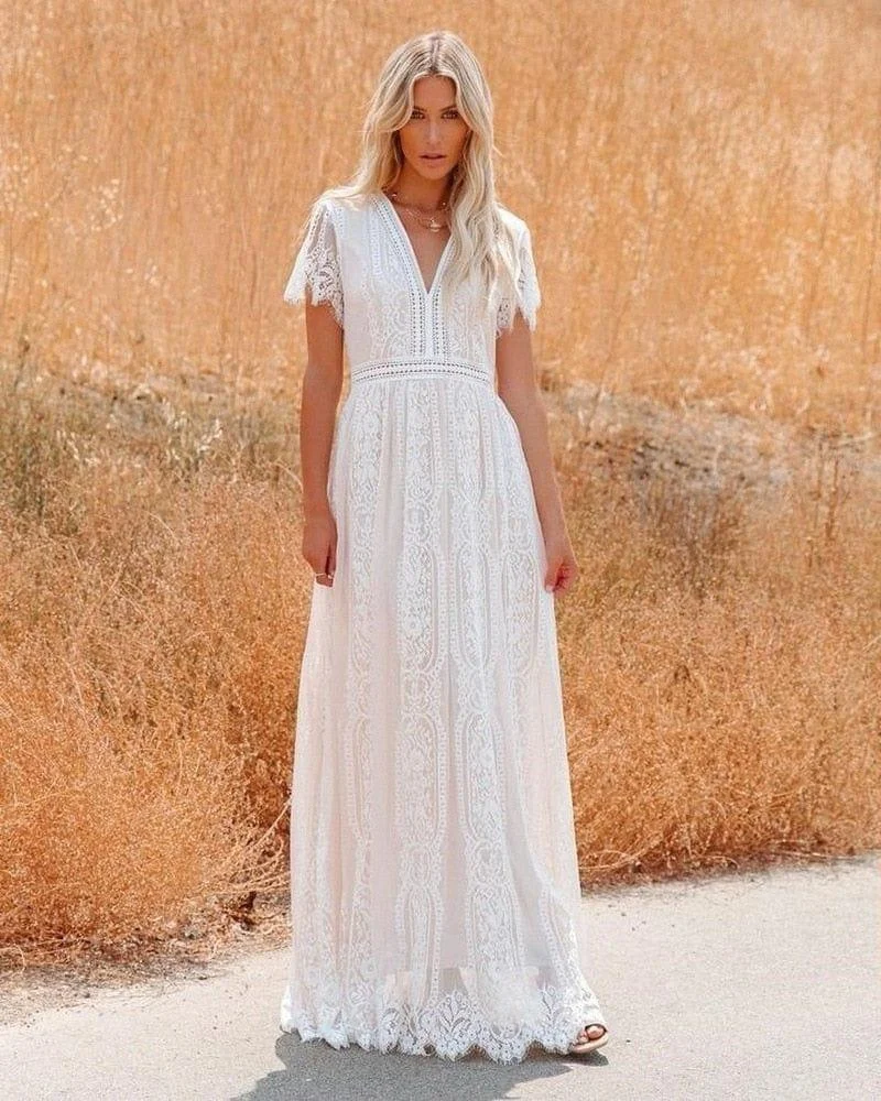 Emersyn Boho Maxi Dress - Glova