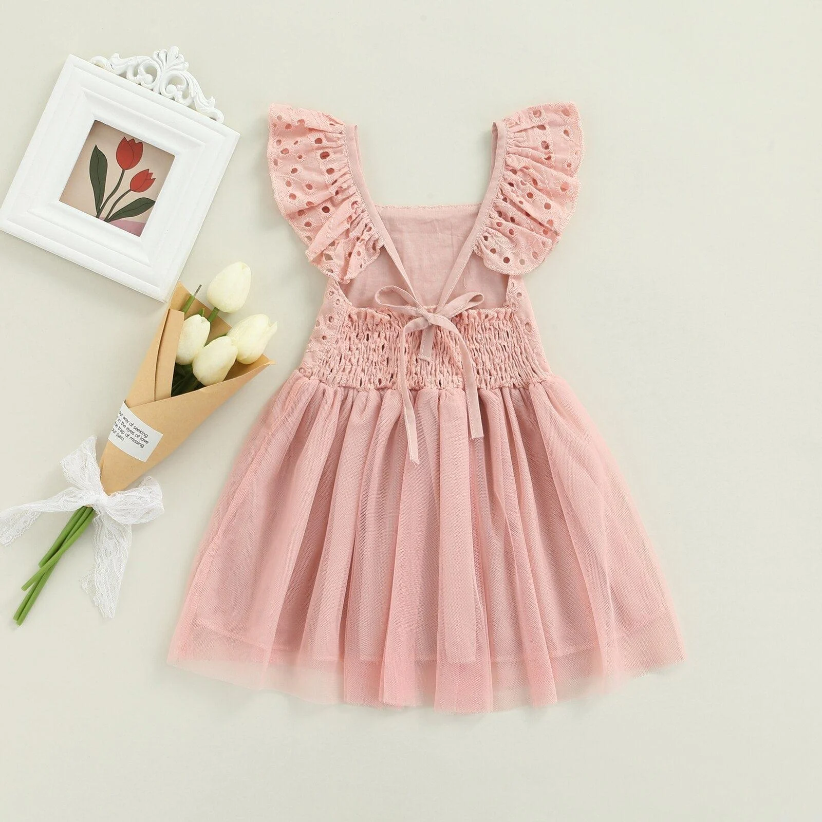 Emma Lace Tutu Baby Girl Dress - Glova