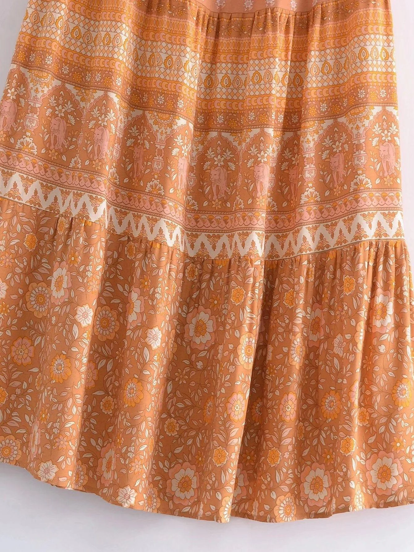 Enelia Boho Maxi Skirt (2colors) - Glova