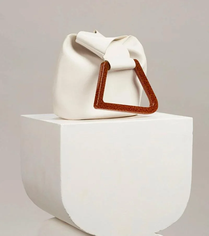 Enora Resin Handle Knot Bag - Glova