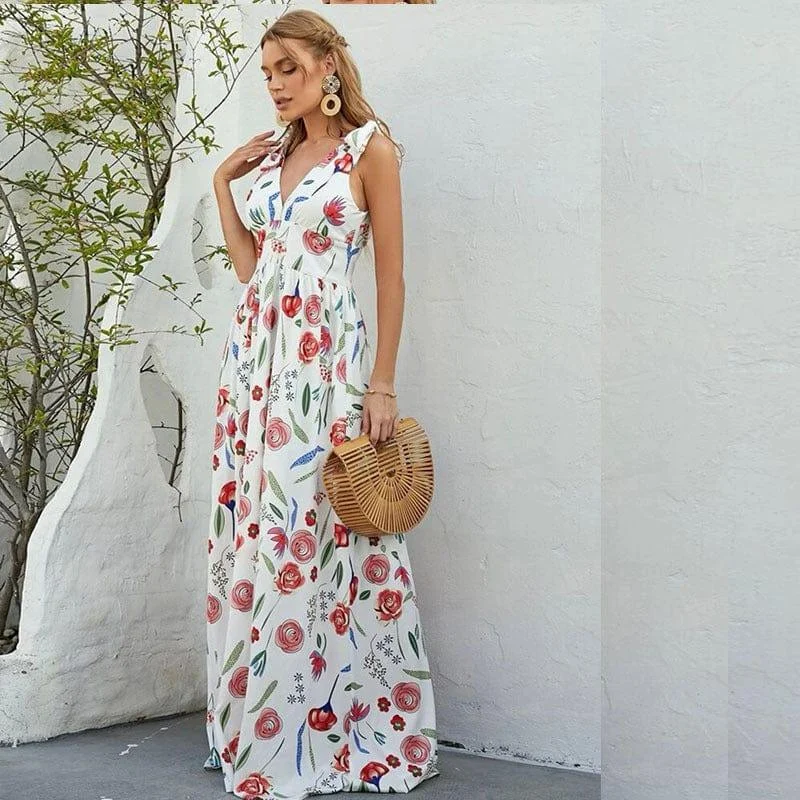 Esther Boho Maxi Dress - Glova