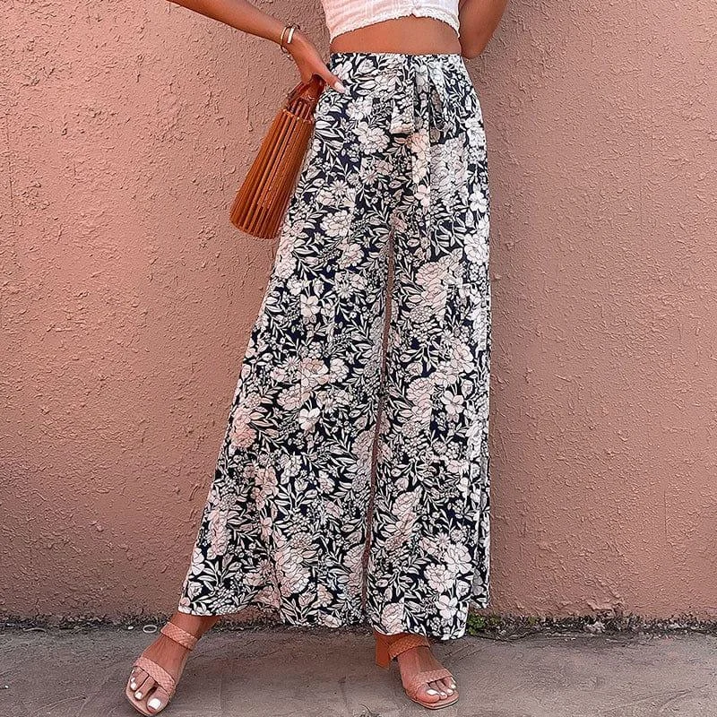 Esther Wide Leg Pants - Glova