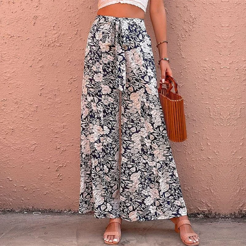 Esther Wide Leg Pants - Glova