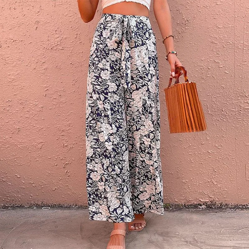 Esther Wide Leg Pants - Glova