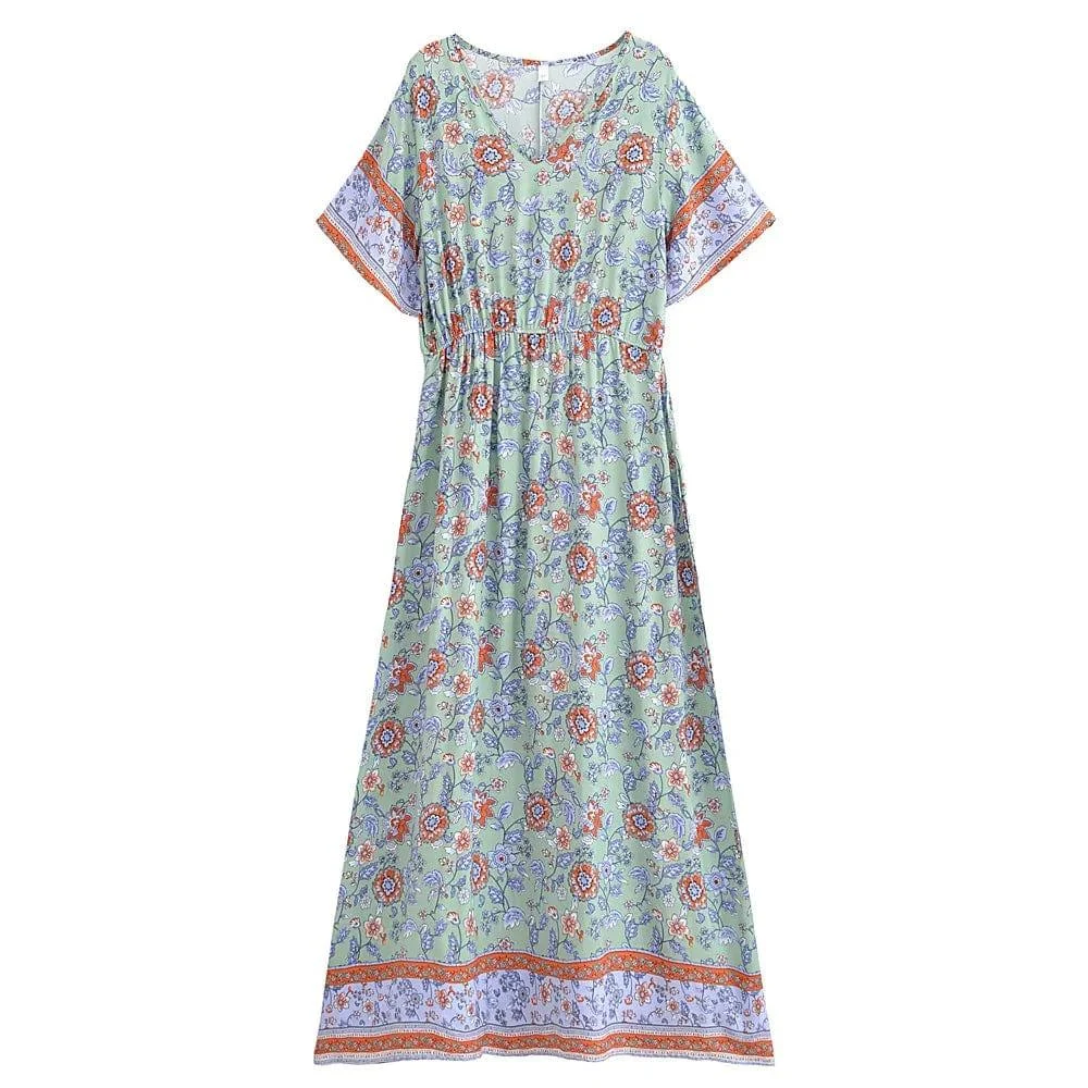 Ethel Floral Maxi Dress - Glova