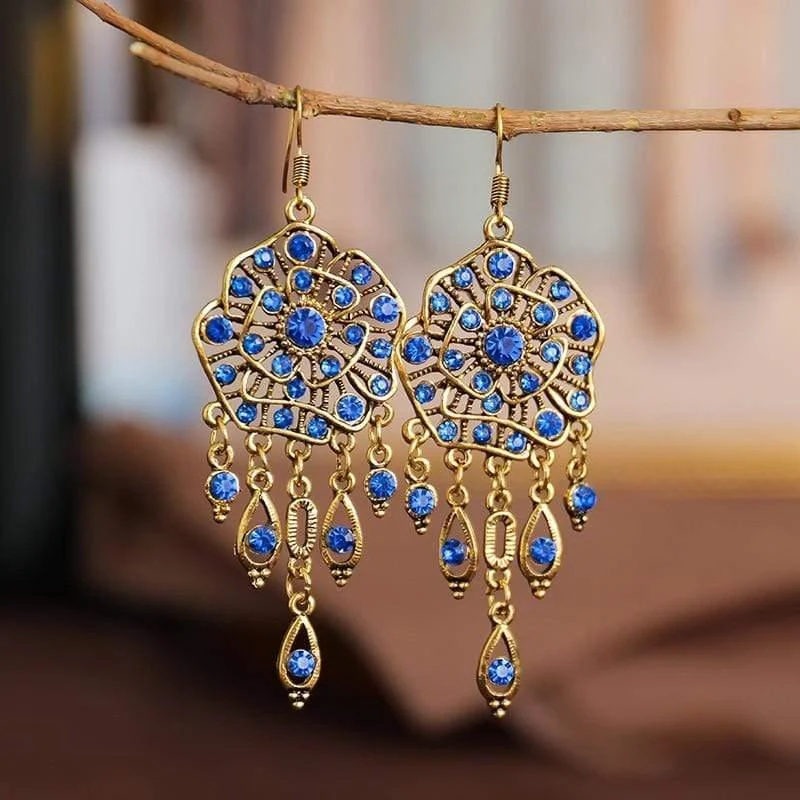 Ethnic Boho Dangle Earrings - Glova