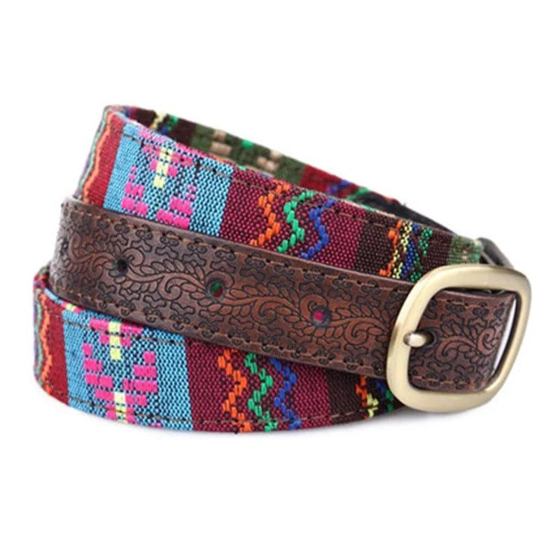 Ethnic Embroidered Belt - Glova