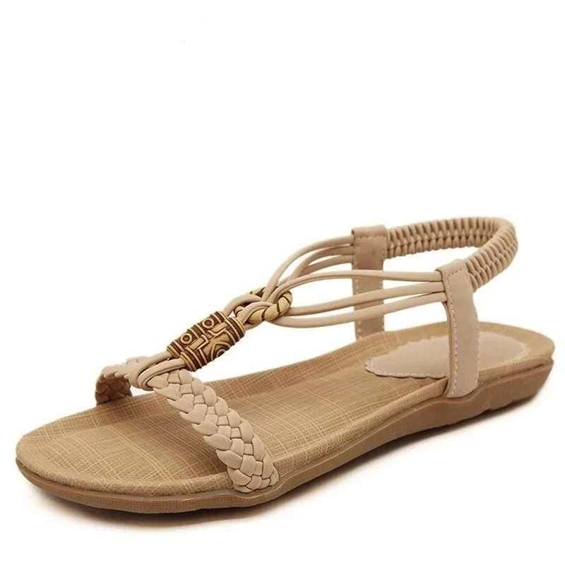 Ethnic Retro Flat Sandals - Glova