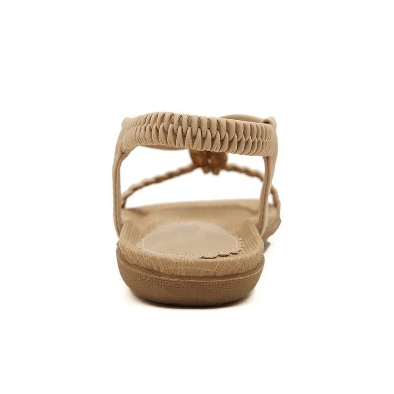 Ethnic Retro Flat Sandals - Glova