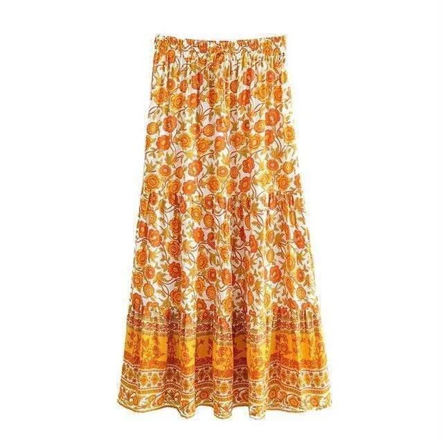 EVANGALINE Maxi Skirt - Glova