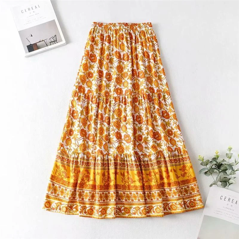 EVANGALINE Maxi Skirt - Glova