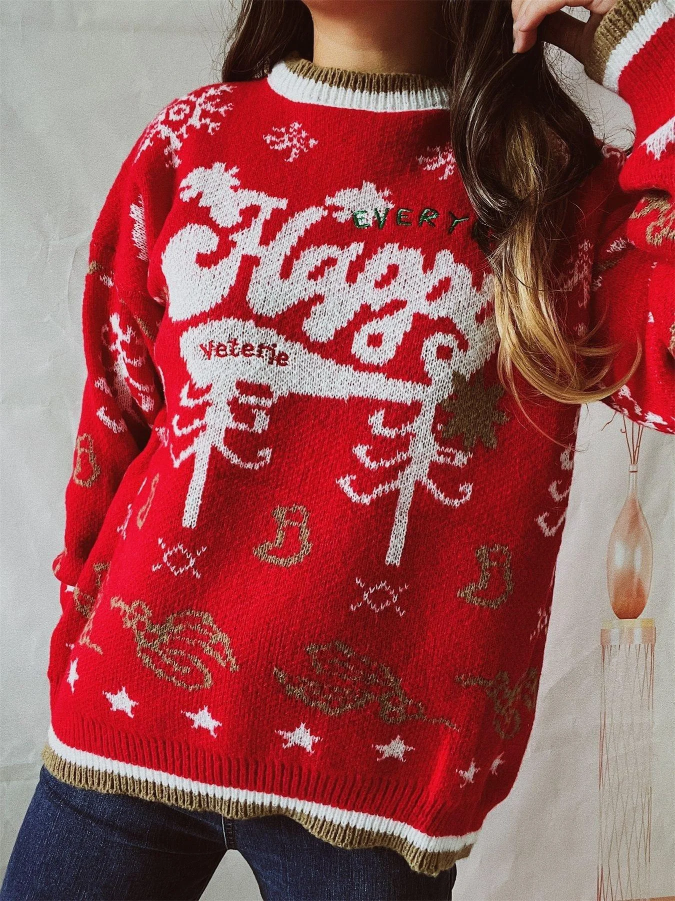 Everyday Happy Christmas Sweater - Glova