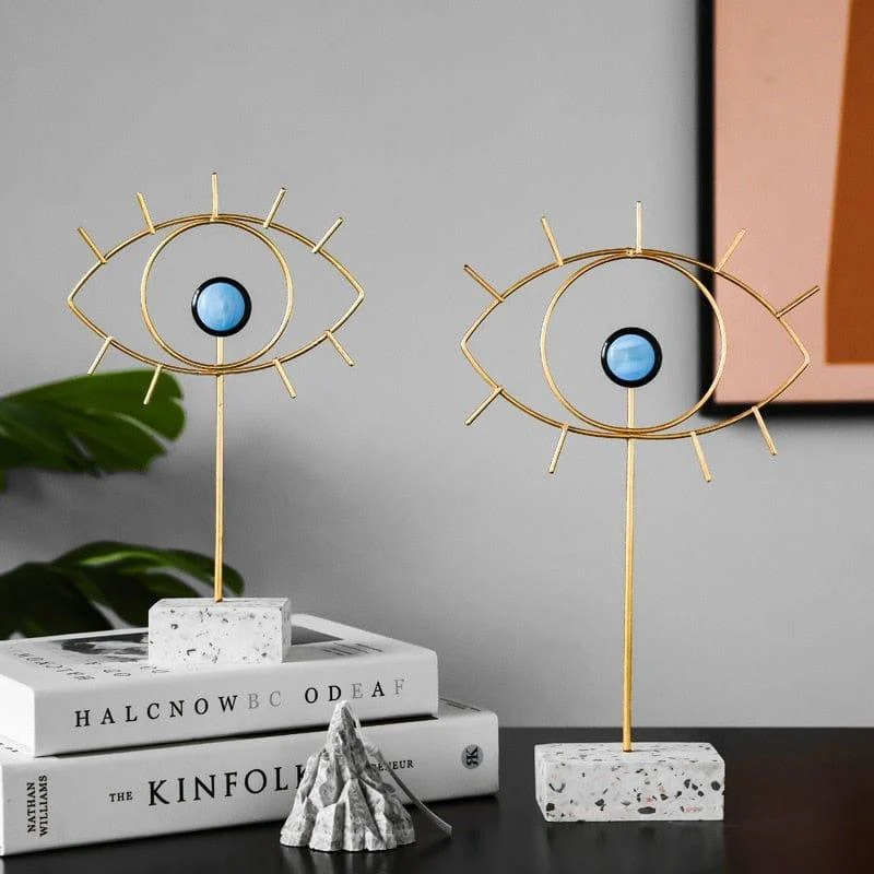 Evil Eye Decor Ornament Figurines - Glova