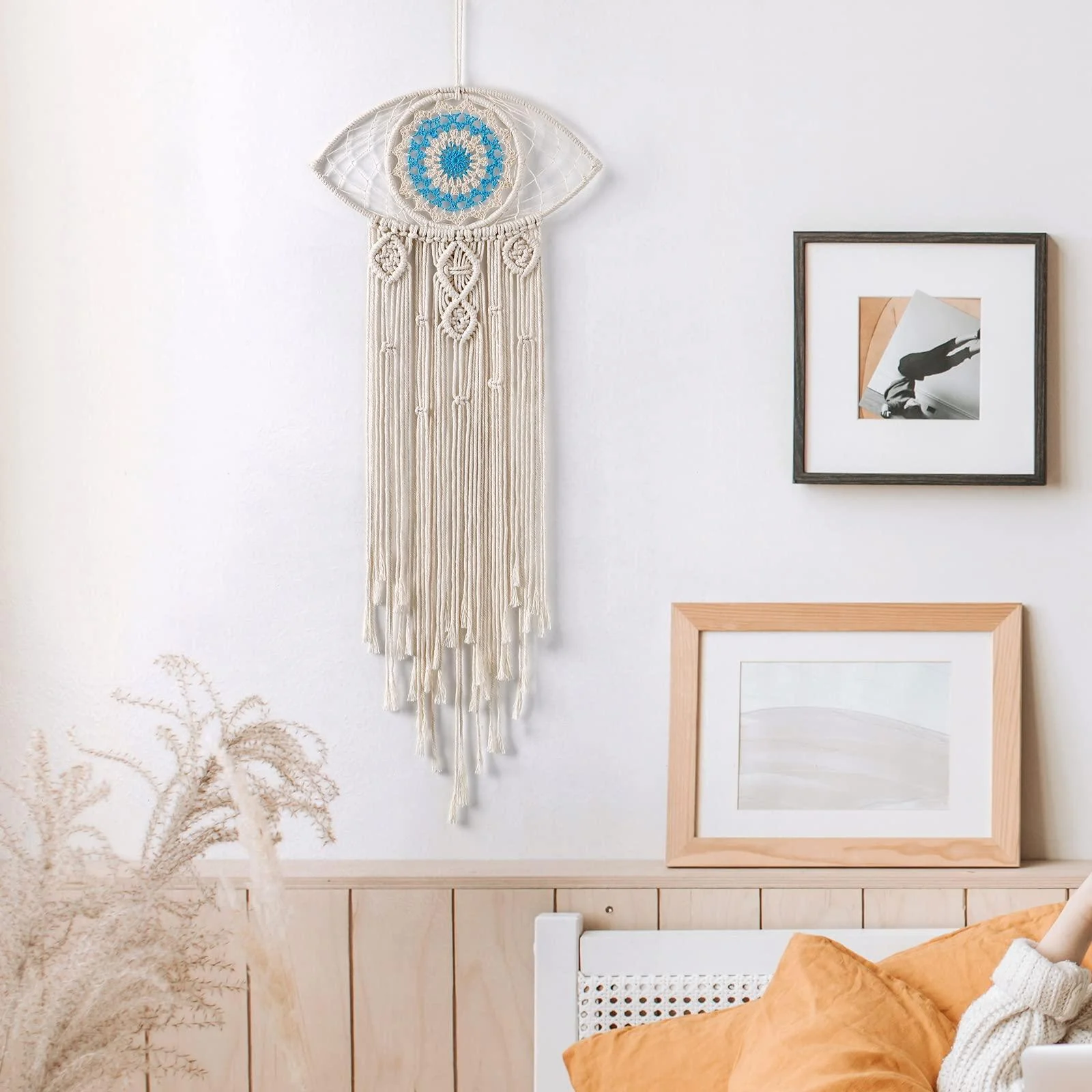 Evil Eye Macrame Wall Hanging - Glova